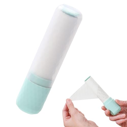 Nkmujil Katzenhaarentferner Roller | Kompakte Kleidung Fusselrolle | Einzigartiges schräges Tränendesign Haustier Fusselrolle Kleidung Fusselrolle für Bett Sofa von Nkmujil