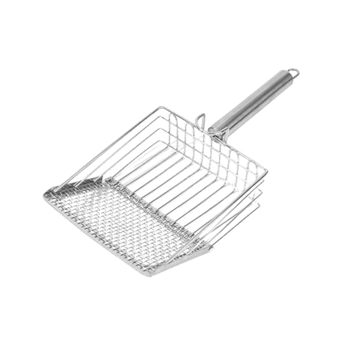 Nkmujil Large Poop Scooper | Sturdy Cat Litter Scoop | Stainless Steel Cat Litter Scoop, Multifunctional Cat Scoop Hangable Litter Scoop Ergonomic Cat Scoop Litter Box Poop Scooper Cat Nkmujil Large Poop Scooper | Sturdy Cat Litter Scoop | Stainless Steel Cat Litter Scoop, Multifunctional Cat Scoop Hangable Litter Scoop Ergonomic Cat Scoop Litter Box Poop Scooper Cat von Nkmujil
