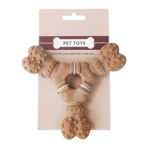 Nkmujil Lightweight Dog Toys Aggressive Chewers, Compact Indestructible Chew Tug Toy, Interactive Pet Game, Portable Boredom Dog Buster for Training and Travel, Brown Nkmujil Lightweight Dog Toys Aggressive Chewers, Compact Indestructible Chew Tug Toy, Interactive Pet Game, Portable Boredom Dog Buster for Training and Travel, Brown von Nkmujil