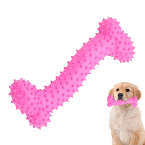 Nkmujil Quietschendes Knochenspielzeug für Hunde, quietschendes Hundespielzeug, Knochenform, Gummi-Hundeknochen für harte Kauer, große und mittelgroße Hunde, fördert die Zahngesundheit Nkmujil Quietschendes Knochenspielzeug für Hunde, quietschendes Hundespielzeug, Knochenform, Gummi-Hundeknochen für harte Kauer, große und mittelgroße Hunde, fördert die Zahngesundheit von Nkmujil