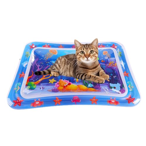 Pet Water Sensory Mat, Pets Interactive Water Mats, Playful Comfort Pad, Pet Fish Water Sensory Pads, Pets Supplies and Accessories, Perfect Use for Cats, Kitten, Pet Water Sensory Mat, Pets Interactive Water Mats, Playful Comfort Pad, Pet Fish Water Sensory Pads, Pets Supplies and Accessories, Perfect Use for Cats, Kitten, von Nkmujil