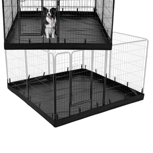 Playpen Mat, Indoor Cat Fence Pad, Waterproof Washable 600d Oxford Cloth, Soft Puppy Pee Pad, Ideal for Whelping, Training, Playpen, Bed, Sofa, Car Trunk, Black Playpen Mat, Indoor Cat Fence Pad, Waterproof Washable 600d Oxford Cloth, Soft Puppy Pee Pad, Ideal for Whelping, Training, Playpen, Bed, Sofa, Car Trunk, Black von Nkmujil