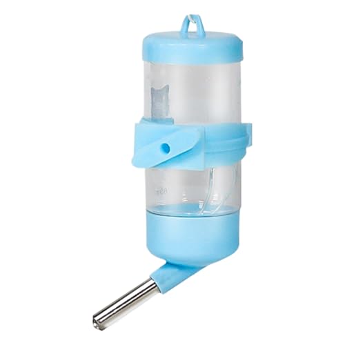 Small Pets Bottle, Squirrel Water Dispenser, No Drip Feeding Drinker, Leak-Proof Design for Ferret, Gerbil, Hamster, Hedgehog, Small Pet Cages, 3.74 inches, White and Blue Small Pets Bottle, Squirrel Water Dispenser, No Drip Feeding Drinker, Leak-Proof Design for Ferret, Gerbil, Hamster, Hedgehog, Small Pet Cages, 3.74 inches, White and Blue von Nkmujil