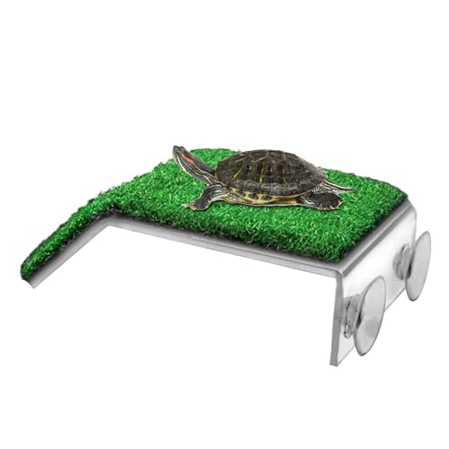 Turtle Basking Dock,Cozy Turtle Area Floating Turtle Dock - Convenient Easy Turtle Stage for Aquarium, Newts, Frogs, Amphibien Pets Turtle Basking Dock,Cozy Turtle Area Floating Turtle Dock - Convenient Easy Turtle Stage for Aquarium, Newts, Frogs, Amphibien Pets von Nkmujil
