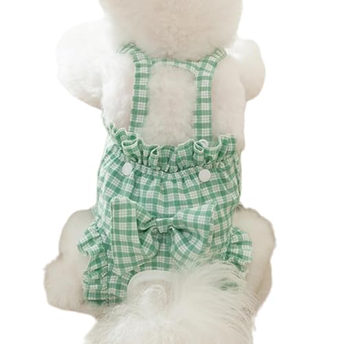 Waschbare Windeln für Hündinnen, weiche, atmungsaktive Welpenhose, verstellbare Haustierwindeln in karierter Form, Bauchwickel für kleine Hunde, Wärmeperiode, aufregendes Wasserlassen Waschbare Windeln für Hündinnen, weiche, atmungsaktive Welpenhose, verstellbare Haustierwindeln in karierter Form, Bauchwickel für kleine Hunde, Wärmeperiode, aufregendes Wasserlassen von Nkmujil