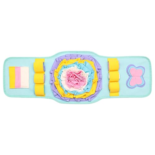 Watch Style Dog Training, Anti-Slip Feeding Pad, Bite Resistant Nosework, Interactive Foraging Skills with Anti Slip and Watch Style Design for Anxieties and Boredom in Pets von Nkmujil