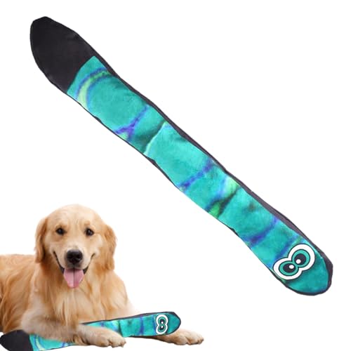 Hundespielzeug, Schlange Hundespielzeug, Plüschtier für Welpen, quietschendes Hundespielzeug, langes Hundespielzeug, quietschendes Hundespielzeug, weiches Plüsch, interaktives Hundespielzeug Hundespielzeug, Schlange Hundespielzeug, Plüschtier für Welpen, quietschendes Hundespielzeug, langes Hundespielzeug, quietschendes Hundespielzeug, weiches Plüsch, interaktives Hundespielzeug von Nlrlo