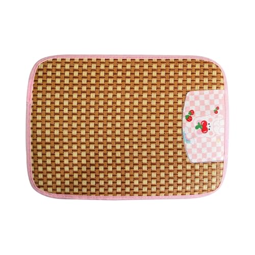 Nlrlo Haustier Kühlmatte, Hund Kühlmatte, Hund Kühlmatte Isomatte Cool Pet Pad Decke - Haustier Kühlmatte Kissen, Anti-Rutsch-Katzenkühlmatte, Rattan Hund Kühlkissen für Hunde und Katzen Nlrlo Haustier Kühlmatte, Hund Kühlmatte, Hund Kühlmatte Isomatte Cool Pet Pad Decke - Haustier Kühlmatte Kissen, Anti-Rutsch-Katzenkühlmatte, Rattan Hund Kühlkissen für Hunde und Katzen von Nlrlo