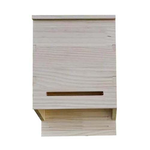 Nlrlo Outdoor Fledermausbox, Fledermauskasten - Fledermaushaus Fledermausnest - Wetterfestes Fledermausnest - Outdoor Fledermauskasten Unterschlupf für Fledermäuse zum Landen Poole von Nlrlo