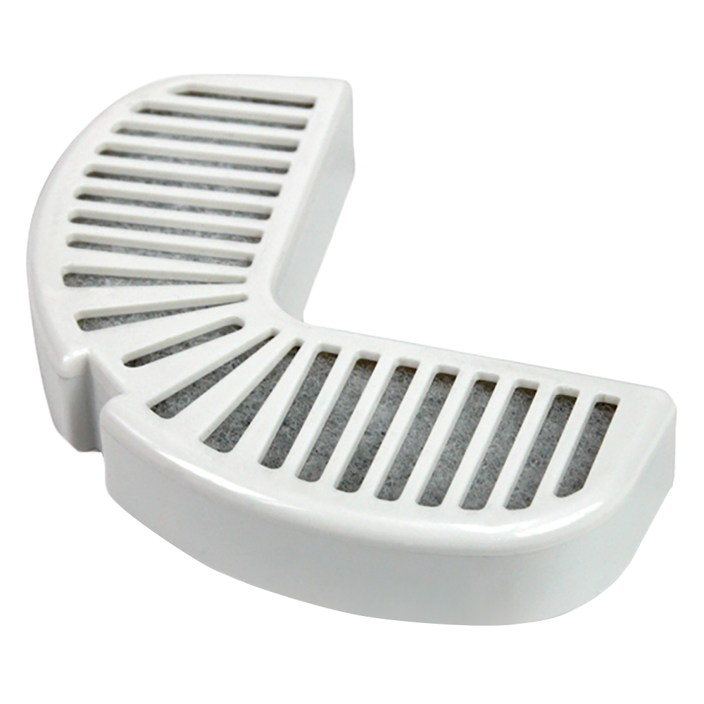 Raindrop Trinkbrunnen aus Edelstahl, 1,7 Liter - Zubehör: Ersatzfilter (3 Stück) von No Brand