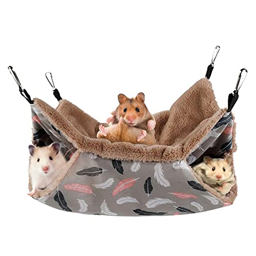 Gfamous Kleine Hängematte für Haustiere,Hängematten für Ratten Frettchen,Weiche und Warme Haustiere Käfig Haustier Hängematte, für Frettchen, Eichhörnchen, Meerschweinchen, Ratten, zum Spielen Gfamous Kleine Hängematte für Haustiere,Hängematten für Ratten Frettchen,Weiche und Warme Haustiere Käfig Haustier Hängematte, für Frettchen, Eichhörnchen, Meerschweinchen, Ratten, zum Spielen von Gfamous