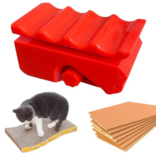 Noafricz Kartonschneidemaschine, Cat Scratcher Cardboard Cutter, Cardboard Cutter, 3D Gedruckter Kartonschneider, Katzenförmiges Tragbares Karton Recycling Werkzeug, für Home School Office Noafricz Kartonschneidemaschine, Cat Scratcher Cardboard Cutter, Cardboard Cutter, 3D Gedruckter Kartonschneider, Katzenförmiges Tragbares Karton Recycling Werkzeug, für Home School Office von Noafricz
