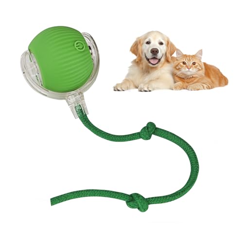 Noaya Smart Automatisch rollender Haustierball, 360° interaktives Hunde-/Katzenballspielzeug, elektrischer Hundeball, Chase Mate Katzenspielzeug, vibrierender, selbstbewegender Hundeball, Noaya Smart Automatisch rollender Haustierball, 360° interaktives Hunde-/Katzenballspielzeug, elektrischer Hundeball, Chase Mate Katzenspielzeug, vibrierender, selbstbewegender Hundeball, von Noaya
