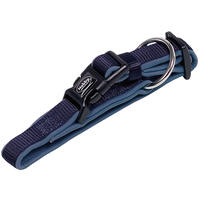 Halsband Classic Preno [blau/blau - L: 50-65 cm, B: 25/35 mm] von Nobby Pet Shop GmbH