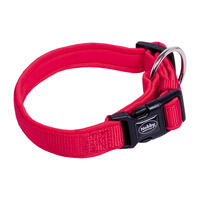 Halsband Classic Preno [rot/rot - L: 40-55 cm, B: 25/35 mm] von Nobby Pet Shop GmbH