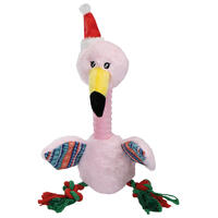 Weihnachts-Flamingo mit Seil von Nobby Pet Shop GmbH