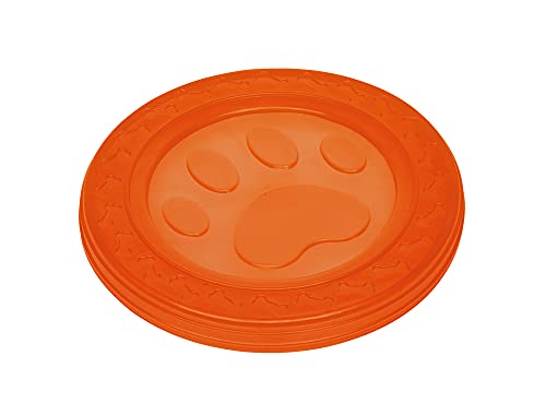 Nobby TPR Fly-Disc Paw, Ø 22 cm orange, 1 Stück von Nobby