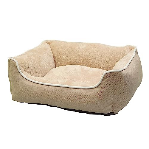 Nobby 61788 Komfortbett eckig Classic ARNO beige 52 x 41 x 16 cm von Nobby