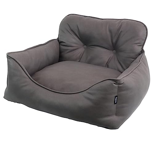 Nobby 61929 Komfortbett eckig ENOCK dunkelgrau L x B x h: 55 x 50 x 20/34 cm von Nobby