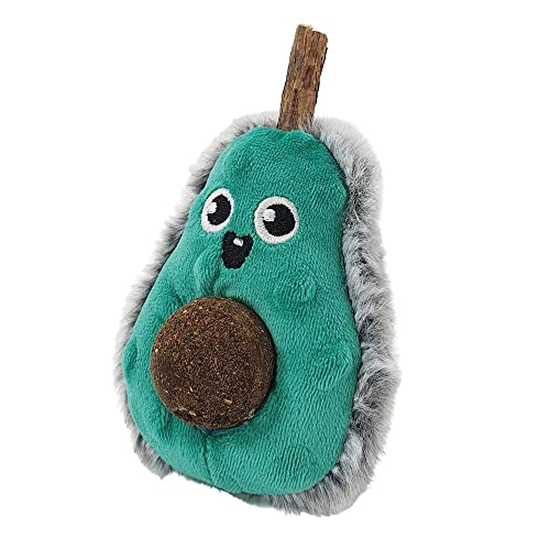 Nobby 62419 Plüsh Avocado mit Matatabi Stick und Catnip Kugel 13 cm, grün Nobby 62419 Plüsh Avocado mit Matatabi Stick und Catnip Kugel 13 cm, grün von Nobby