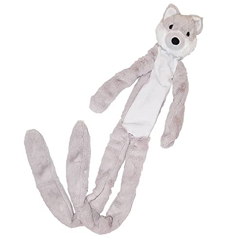 Nobby Plüschwolf lang, mit Seil innen, 105 cm, 1 Stück Nobby Plüschwolf lang, mit Seil innen, 105 cm, 1 Stück von Nobby