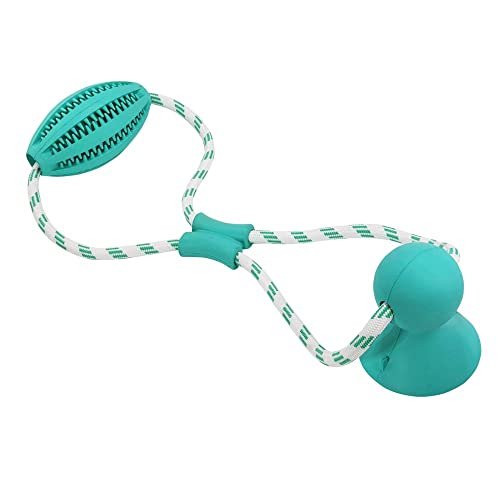 Nobby 62580 Vollgummi Ball mit Seil DENTAL LINE 50 cm, Rugby: 11 cm Nobby 62580 Vollgummi Ball mit Seil DENTAL LINE 50 cm, Rugby: 11 cm von Nobby