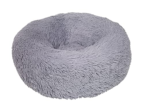 Nobby 62800 Kuschelbett Donut Classic ESLA grau; D x H: Ø 90 x 29 cm von Nobby