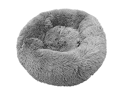 Nobby 62802 Kuschelbett Donut Classic ESLA dunkelgrau; D x H: Ø 90 x 29 cm von Nobby