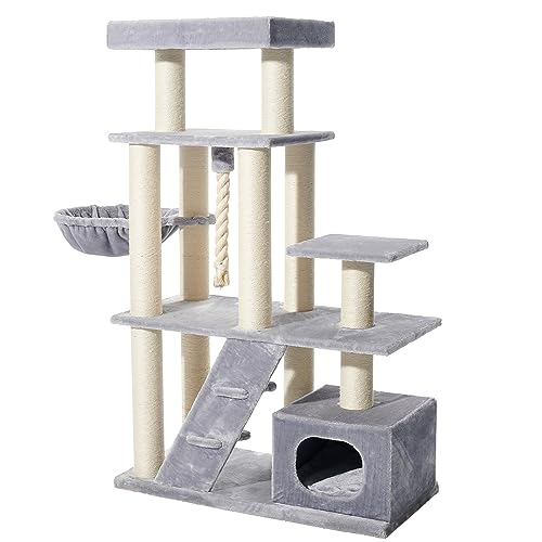 Nobby 63600-01 Kratzbaum KILIS hellgrau 100 x 50 x 160 cm Nobby 63600-01 Kratzbaum KILIS hellgrau 100 x 50 x 160 cm von Nobby