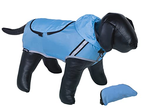 Nobby 64569 Hundemantel Rainy hellblau 44 cm von Nobby