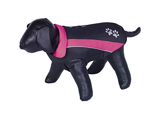 Nobby 65301 Hundemantel SABI schwarz-pink, 48 cm von Nobby
