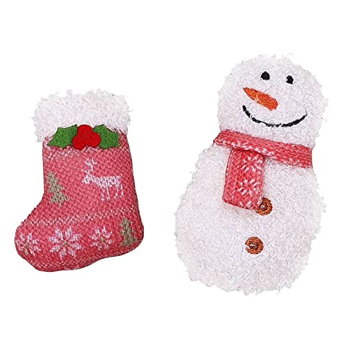Nobby Xmas 65638 Plüsch Figuren mit Catnip 2 Stück, 8 + 10 cm Nobby Xmas 65638 Plüsch Figuren mit Catnip 2 Stück, 8 + 10 cm von Nobby