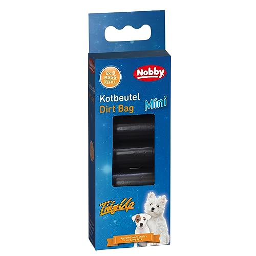 Nobby 67399 TidyUp Kotbeutel MINI schwarz 5 Rollen á 10 Beutel Nobby 67399 TidyUp Kotbeutel MINI schwarz 5 Rollen á 10 Beutel von Nobby