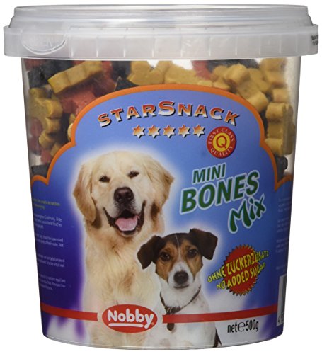 Nobby 69736 StarSnack Mini Bones Mix, 1 Dose (1 x 500 g) von Nobby