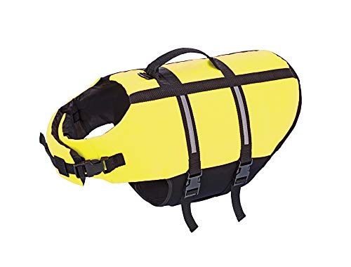 Nobby Hunde Schwimmhilfe, neon gelb, XS, 25 cm, 1 Stück von Nobby