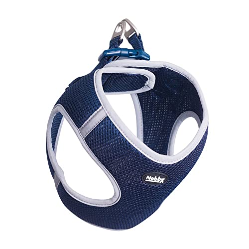 Nobby Mesh Geschirr DELIGHT, blau, XS: Brust: 30-35 cm, Bauch: 35-40 cm, 15 mm, 1 Stück Nobby Mesh Geschirr DELIGHT, blau, XS: Brust: 30-35 cm, Bauch: 35-40 cm, 15 mm, 1 Stück von Nobby