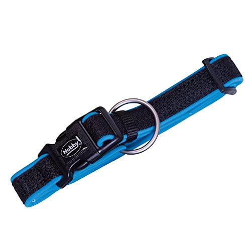 Nobby Halsband Mesh Preno, hellblau, L: 30-45 cm, B: 20/25 mm, 1 Stück Nobby Halsband Mesh Preno, hellblau, L: 30-45 cm, B: 20/25 mm, 1 Stück von Nobby