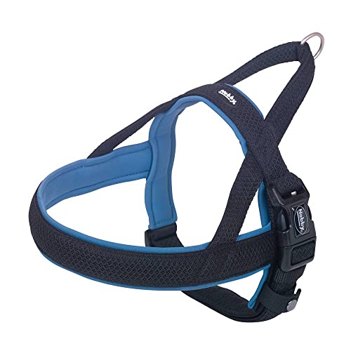 Nobby Norwegergeschirr Mesh Preno, blau, L: 38-50 cm + 36 cm, B: 20/25 mm, 1 Stück von Nobby