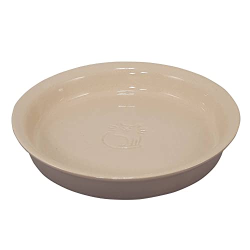 Nobby Katzen Keramik Schale Miska, grau/creme, Ø 16 x 2,5 cm, 0,25 l, 1 Stück Nobby Katzen Keramik Schale Miska, grau/creme, Ø 16 x 2,5 cm, 0,25 l, 1 Stück von Nobby