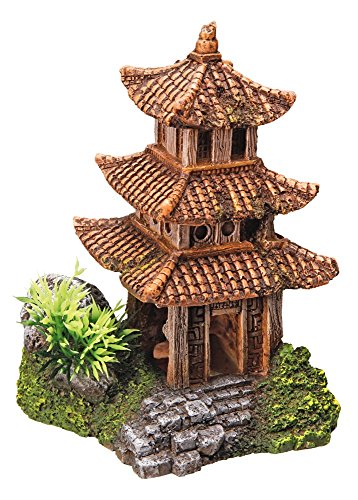 Nobby Aqua Ornaments ASIATISCHER TEMPEL 10 x 9 x 14,5 cm von Nobby