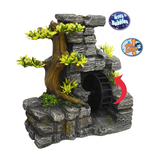 Nobby Aqua Ornaments Mauer MIT WASSERRAD 19 x 11,5 x 19 cm Nobby Aqua Ornaments Mauer MIT WASSERRAD 19 x 11,5 x 19 cm von Nobby