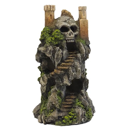 Nobby Aqua Ornaments TOTENKOPFBURG 9,2 x 9 x 17,7 cm von Nobby