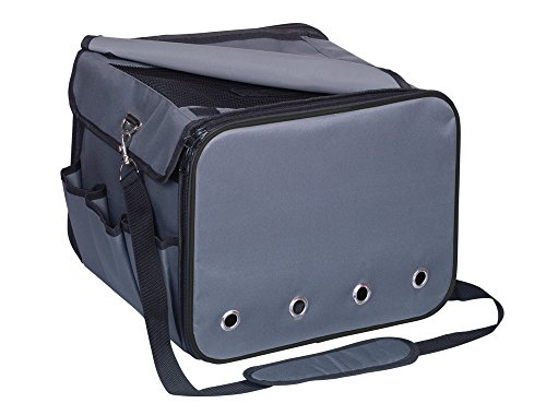 Nobby Autositztasche MERLO, grau 40 x 34 x 30 cm, 1 Stück von Nobby