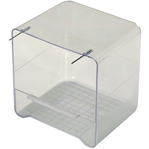VADIGRAN Nobby Metall Vogelk├Ąfig-Zubeh├Âr Vogelhaus Toilettenpapierhalter 13 x 11 x 13 cm von VADIGRAN