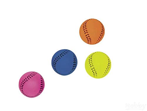 Nobby Ball Fußball-Moosgummi für Hunde NEON farblich 6 cm Nobby Ball Fußball-Moosgummi für Hunde NEON farblich 6 cm von Nobby