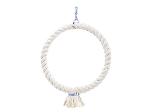 Nobby Vogelkletterring, Baumwolle, Weiß, 34 cm; Für Sittiche und Papageien Nobby Vogelkletterring, Baumwolle, Weiß, 34 cm; Für Sittiche und Papageien von Nobby