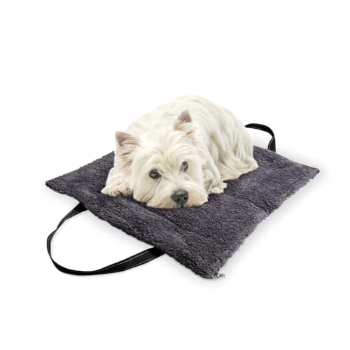 Nobby Decke/Tasche eckig SHANTA, grau, 60 x 40 cm Nobby Decke/Tasche eckig SHANTA, grau, 60 x 40 cm von Nobby