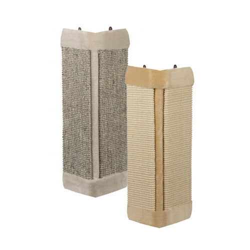 Nobby Eck-Kratzbrett mit Plüsch - Beige von Nobby