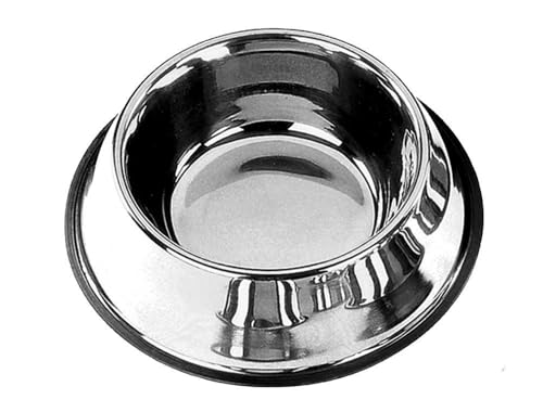 Edelstahlnapf rutschfest 2,80 ltr. Ø25 cm von Nobby