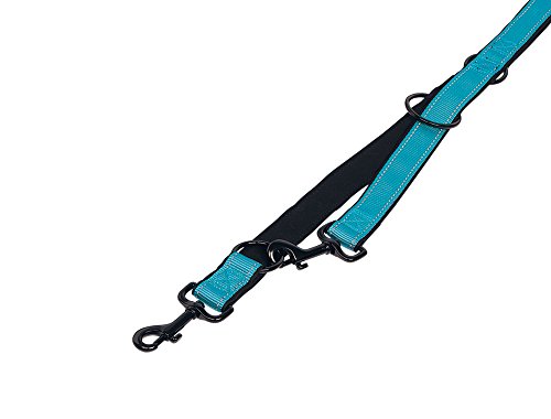 Nobby Führleine Classic Reflect SOFT, türkis / schwarz L: 200 cm, B: 15 mm, 1 Stück Nobby Führleine Classic Reflect SOFT, türkis / schwarz L: 200 cm, B: 15 mm, 1 Stück von Nobby